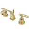 Kingston Brass KS4942ML Claremont Widespread Bathroom Faucet, Polished Brass KS4942ML - alternate 1